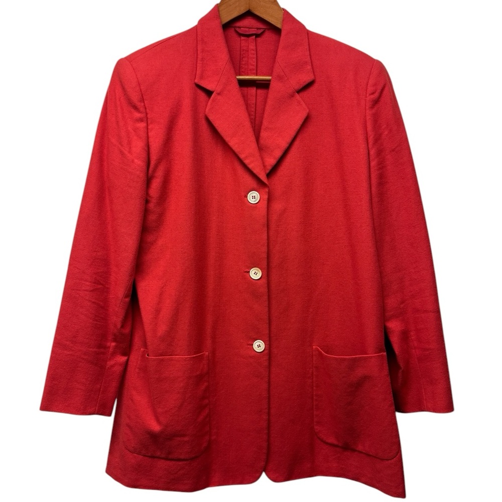 Classic Red Women's Blazer